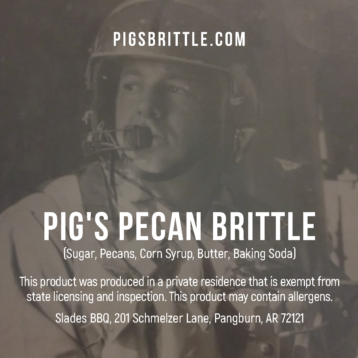 PIG'S PECAN BRITTLE