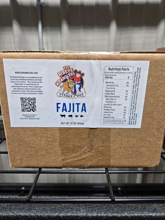 RIBEYE WRANGLERS ONE CASE OF FAJITA