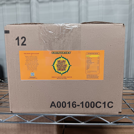 EAST TEXAS RUST:  CASE  (12- 18OZ Bottles)