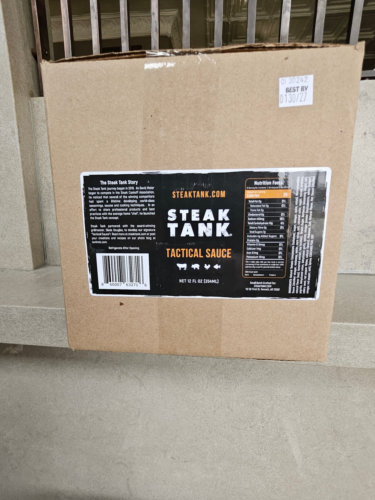 Tactical Sauce- Case of 12 (12 oz bottles)